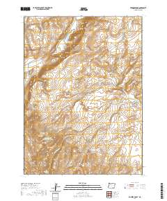 2020 Map of Robbers Roost, 2020 Print