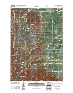 2011 Map of Rock Creek, 2011 Print