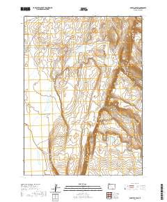 2020 Map of Rocky Canyon, 2020 Print