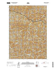 2020 Map of Rogers Peak, 2020 Print