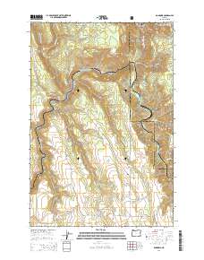 2014 Map of Rondowa, 2014 Print