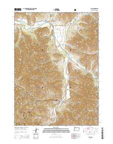 2014 Map of Ruch, 2014 Print