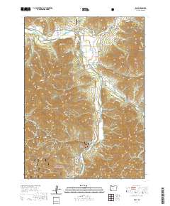 2020 Map of Ruch, 2020 Print
