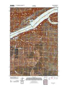 2011 Map of Rufus, 2011 Print
