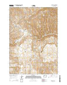 2014 Map of Rye Valley, 2014 Print