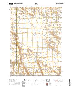 2020 Map of Sage Hen Flats, 2020 Print