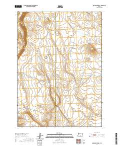 2020 Map of Sagebrush Knoll, 2020 Print