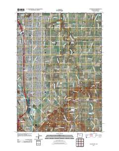 2011 Map of Salem East, 2011 Print