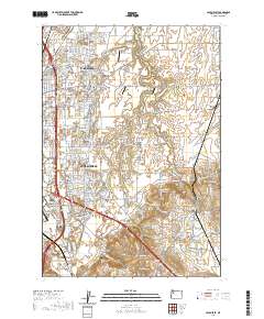 2020 Map of Salem East, 2020 Print