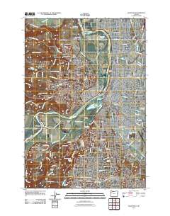 2011 Map of Salem West, 2011 Print