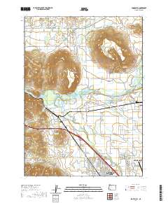 2020 Map of Sams Valley, 2020 Print