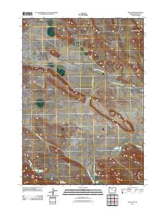 2011 Map of Sand Gap, 2011 Print