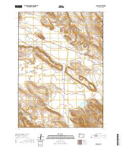 2020 Map of Sand Gap, 2020 Print