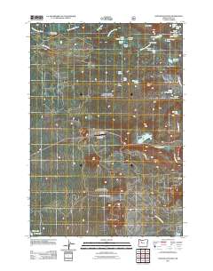 2011 Map of Santiam Junction, 2011 Print