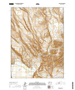 2020 Map of Sawed Horn, 2020 Print