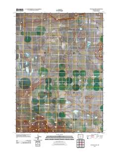 2011 Map of Schaub Lake, 2011 Print
