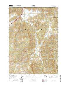 2014 Map of Scotts Valley, 2014 Print