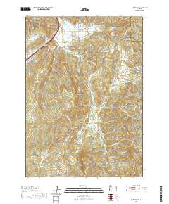 2020 Map of Scotts Valley, 2020 Print
