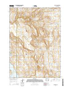 2014 Map of Selle Gap, 2014 Print