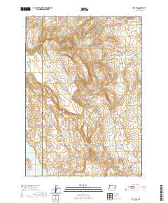 2020 Map of Selle Gap, 2020 Print
