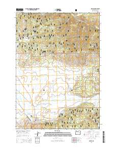 2014 Map of Seneca, 2014 Print
