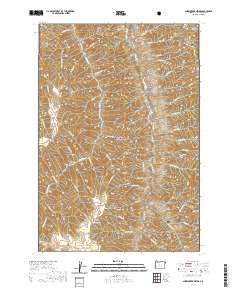 2020 Map of Sheep Creek Divide, 2020 Print