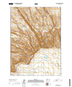 2020 Map of Sheeplick Draw, 2020 Print