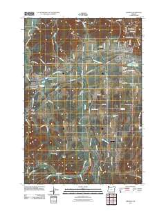 2011 Map of Sheridan, 2011 Print