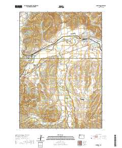 2020 Map of Sheridan, 2020 Print