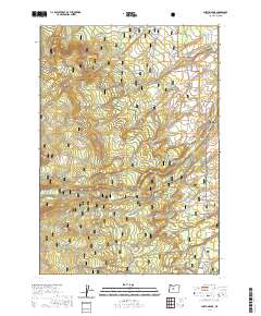 2020 Map of Shevlin Park, 2020 Print