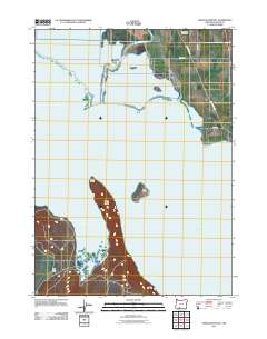 2011 Map of Shoalwater Bay, 2011 Print