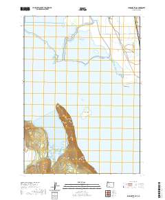 2020 Map of Shoalwater Bay, 2020 Print