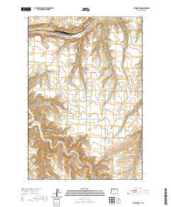 2020 Map of Shutler Flat, 2020 Print