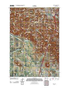 2011 Map of Sidney, 2011 Print