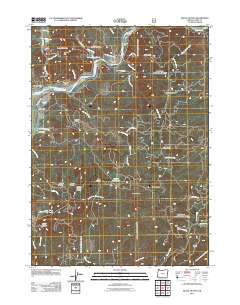 2011 Map of Signal Buttes, 2011 Print