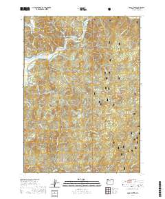 2020 Map of Signal Buttes, 2020 Print