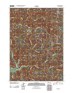 2011 Map of Sitkum, 2011 Print