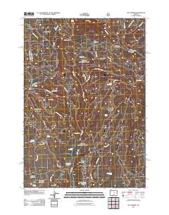 2011 Map of Six Corners, 2011 Print