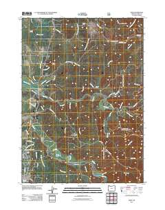 2011 Map of Sixes, 2011 Print