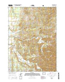 2014 Map of Sixes, 2014 Print