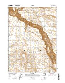 2014 Map of Skull Creek, 2014 Print