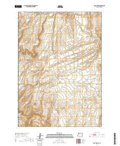 2020 Map of Skull Spring, 2020 Print