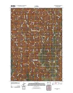 2011 Map of Sleepy Ridge, 2011 Print