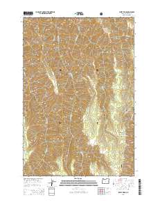 2014 Map of Sleepy Ridge, 2014 Print