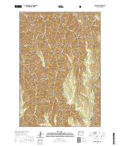 2020 Map of Sleepy Ridge, 2020 Print