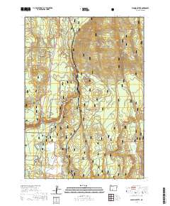 2020 Map of Soloman Butte, 2020 Print
