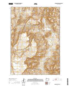 2020 Map of Sourdough Spring, 2020 Print