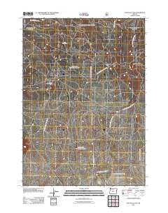2011 Map of South Ice Cave, 2011 Print