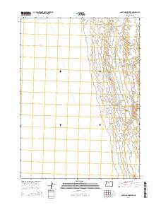 2014 Map of South of Ana River, 2014 Print