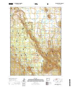 2020 Map of Sprague River West, 2020 Print